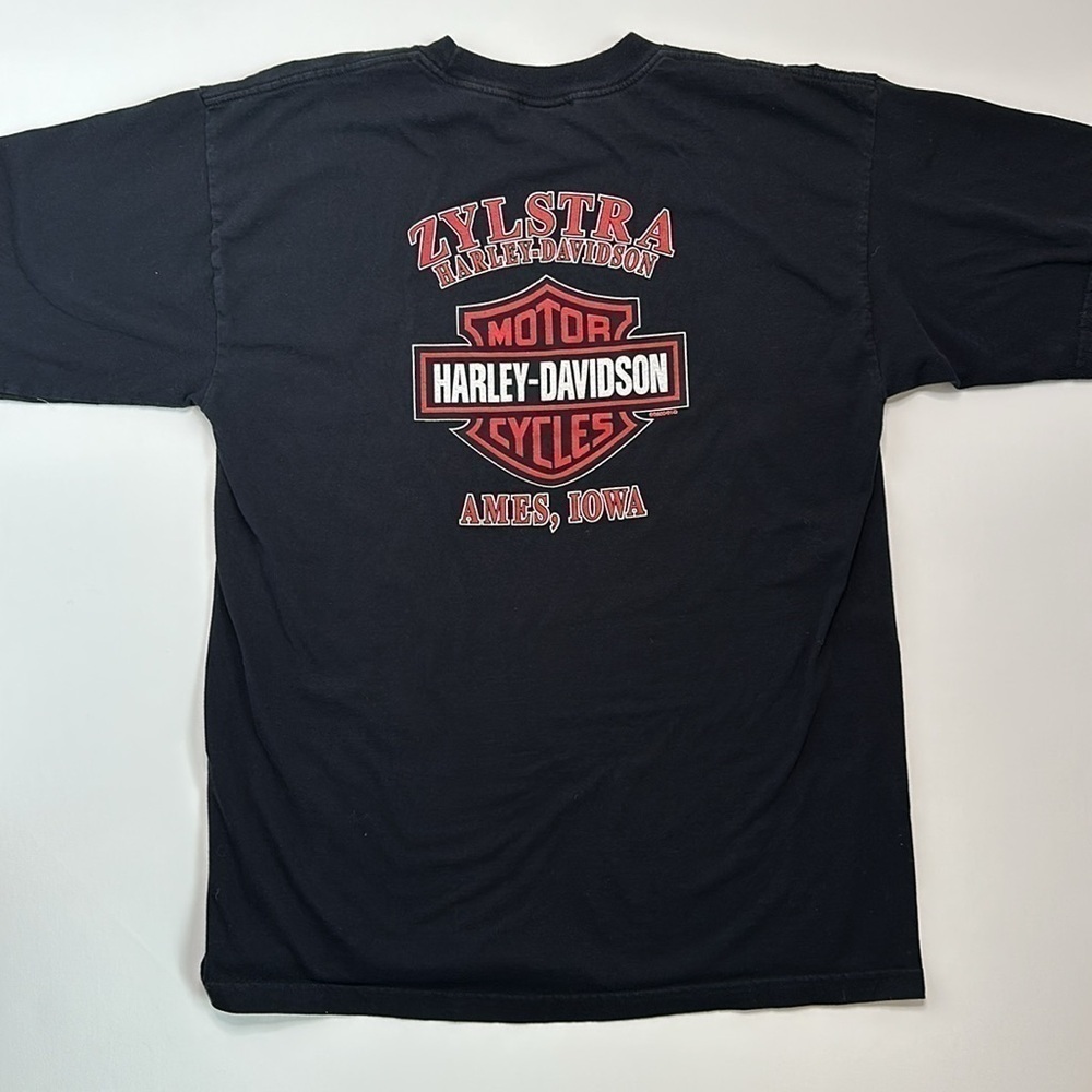 Vintage Y2K Harley Davidson Graphic Tee